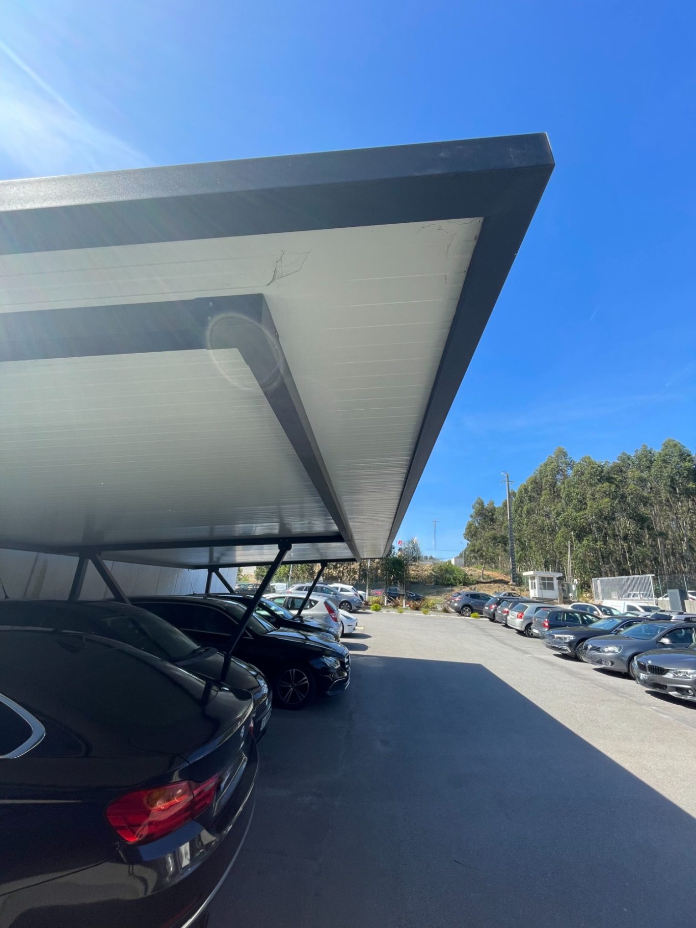 Carport Acier Toit1 Pan