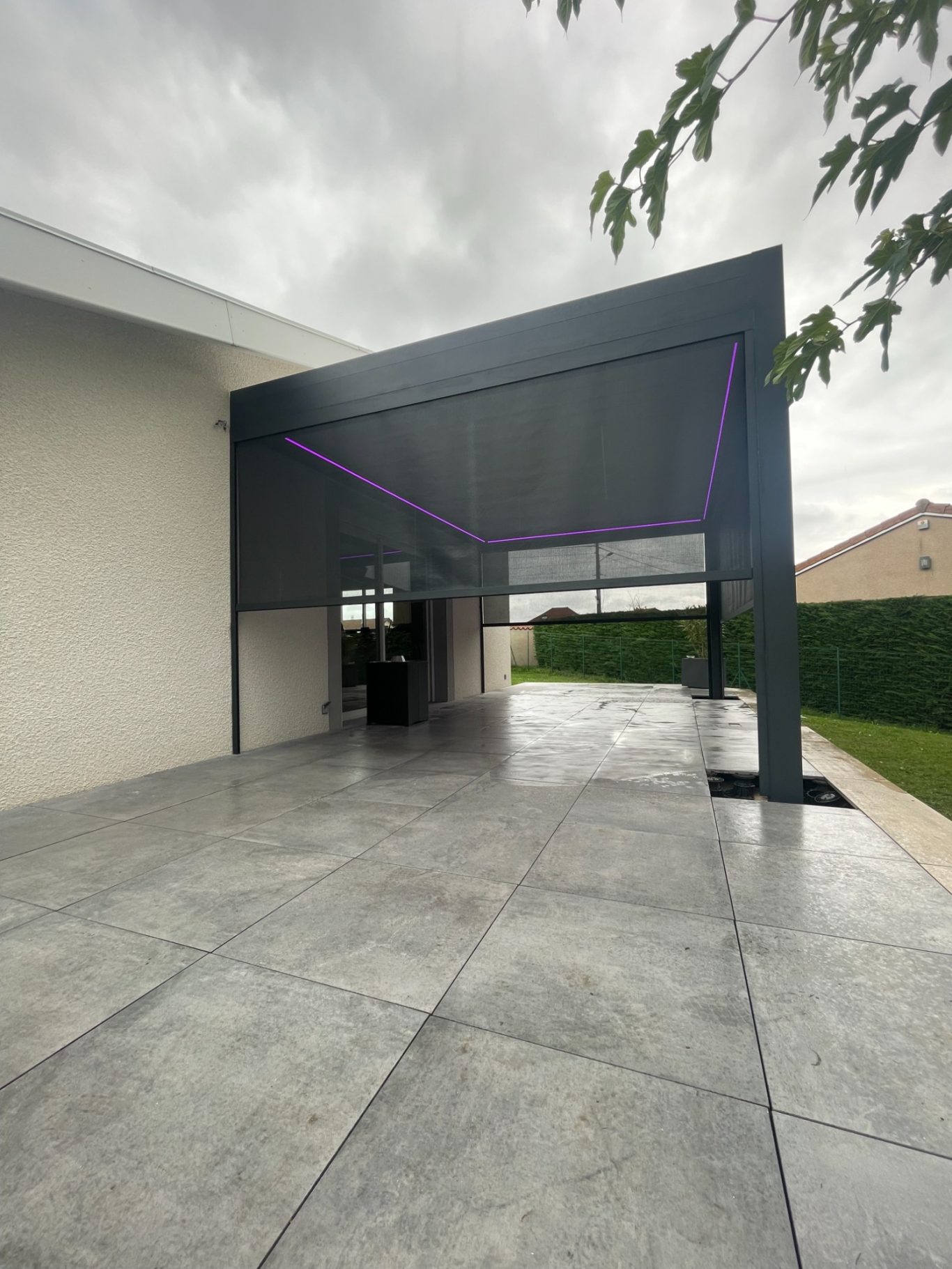 Pergola Bioclimatique 5x3,5 Stores