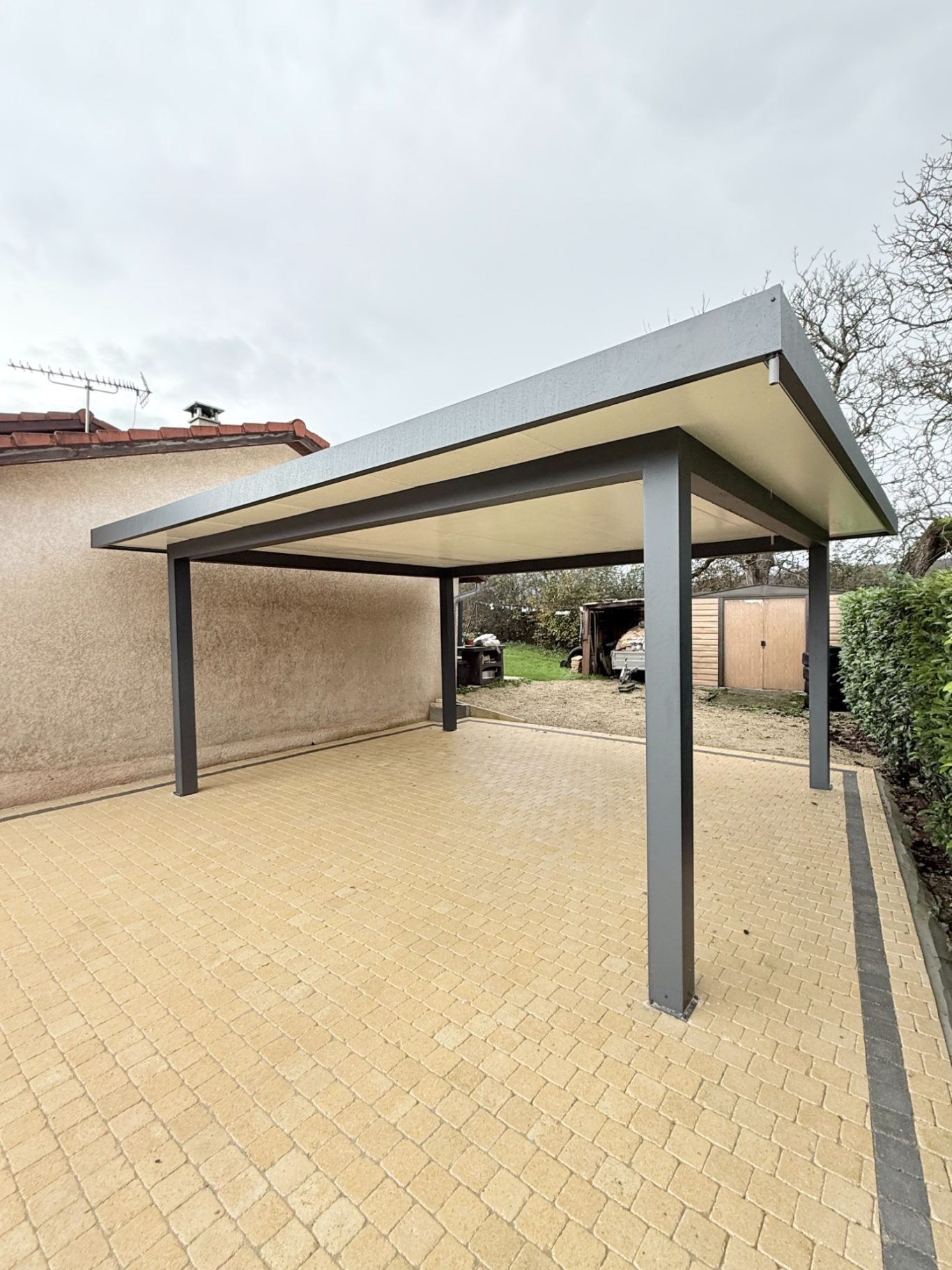 Carport GrandLuxe avec Debord 6x5