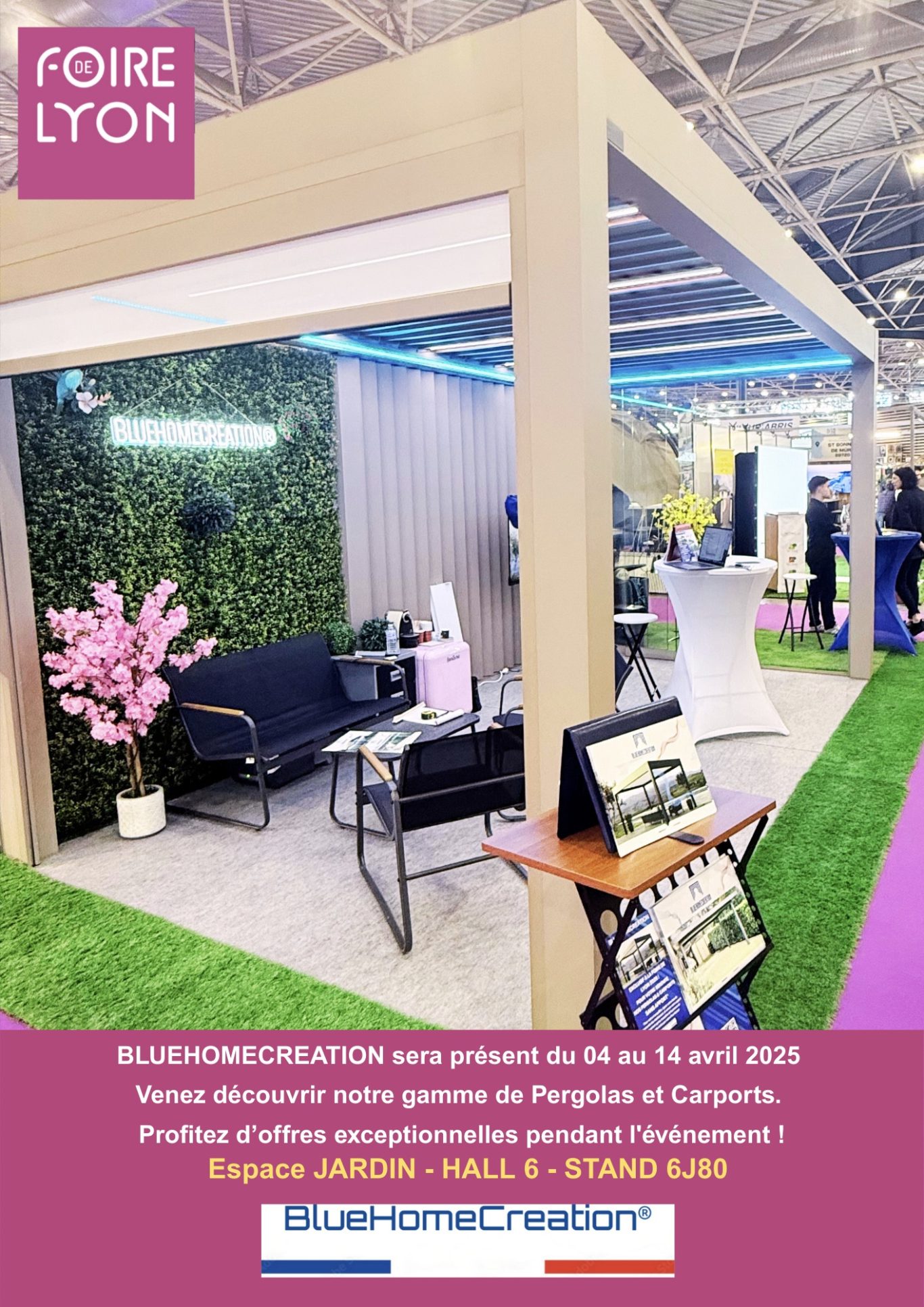 Foire de Lyon 2025 Modèle Exposé SUNRISE Autoportée
Full Options Vitrage - Store ZIP - Occultant