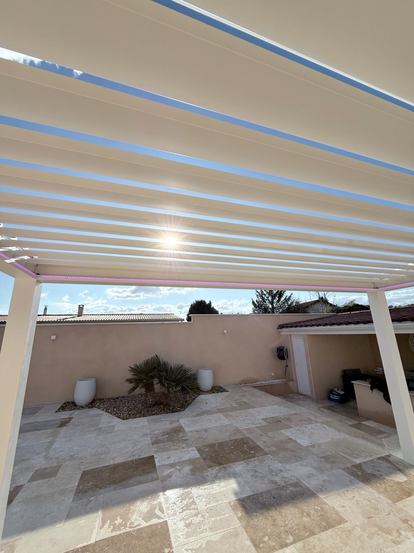 SUNRISE Full White Lames Horizon