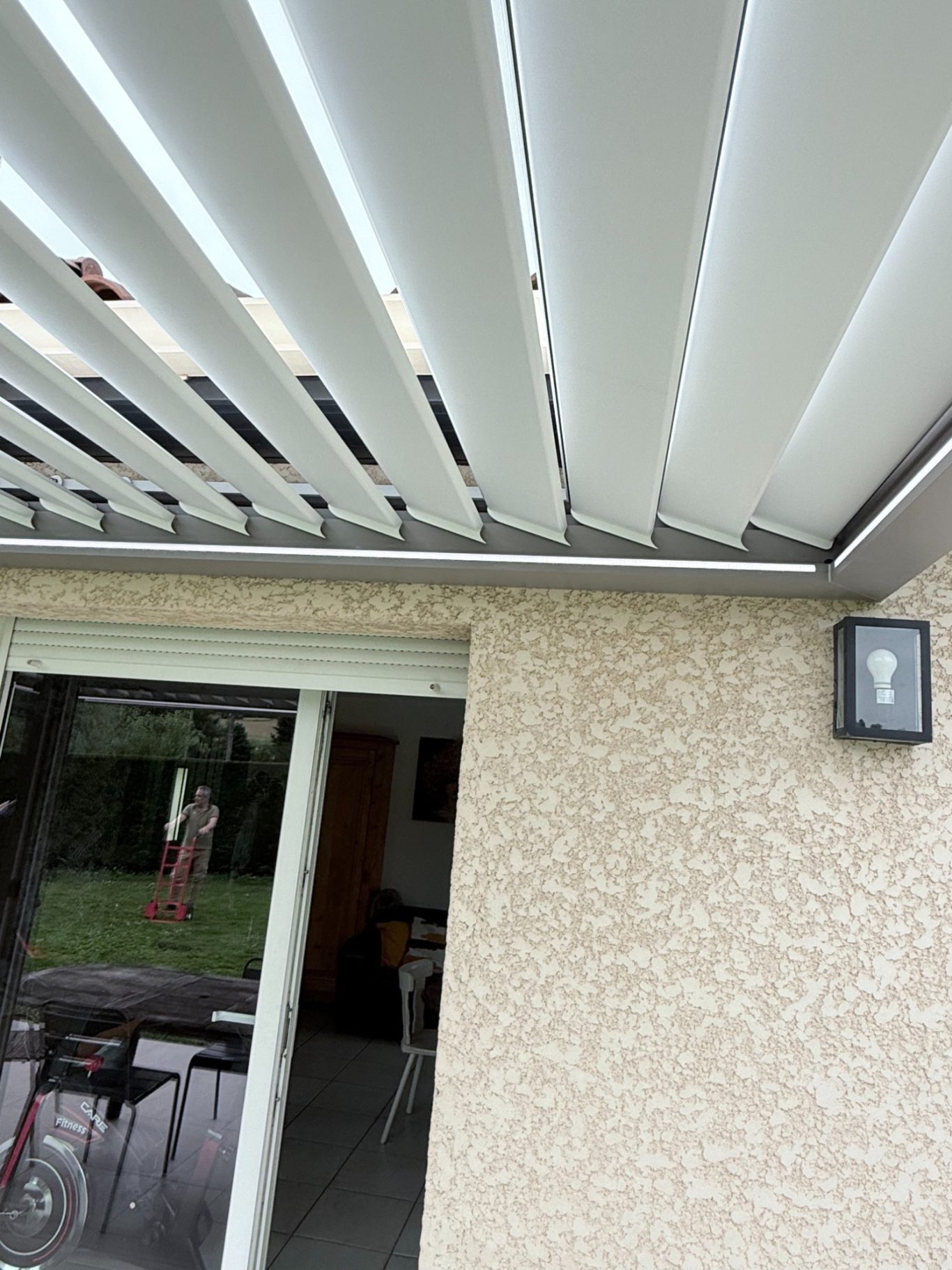 Lames double peaux / LED intégrée